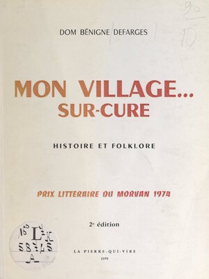 cover image of Mon village... sur-Cure